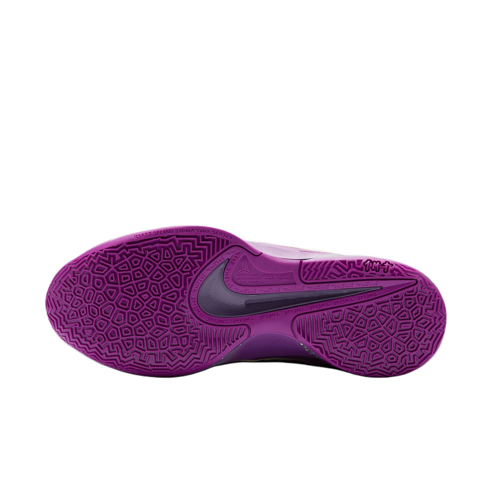 Кроссовки для баскетбола Nike Ja 2 Low Топ Баскетбольные кроссовки Мужские Фиолетовые Желтые Азиатская версия - изображение 15