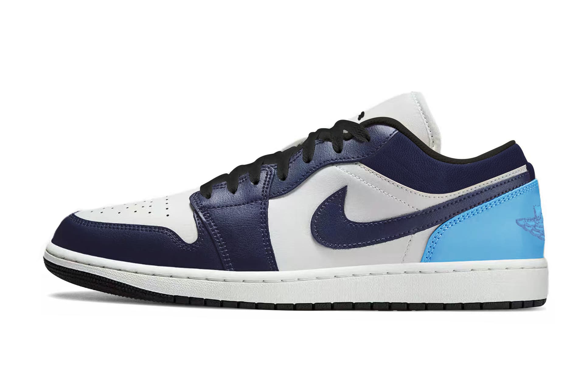 Ретро баскетбольные кроссовки Jordan Air Jordan 1 Low Obsidian - изображение 2
