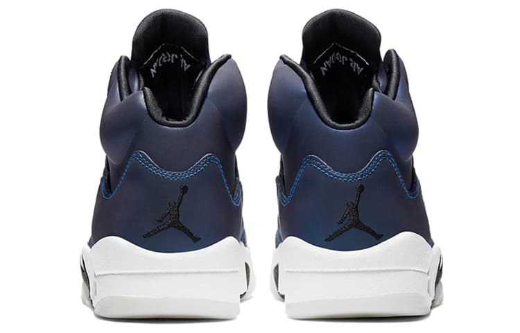 Ретро баскетбольные кроссовки Jordan Air Jordan 5 "Oil Grey 3M" - изображение 5