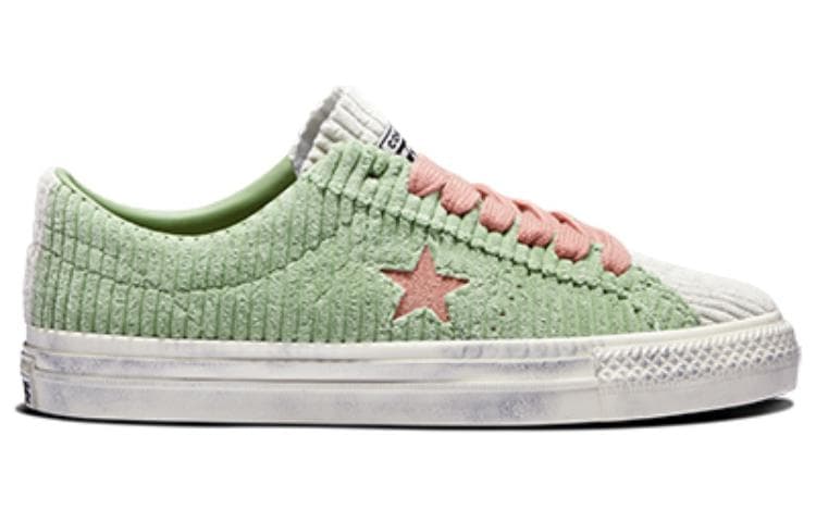 Кеды Converse One Star Pro Corduroy Green Pink - изображение 2