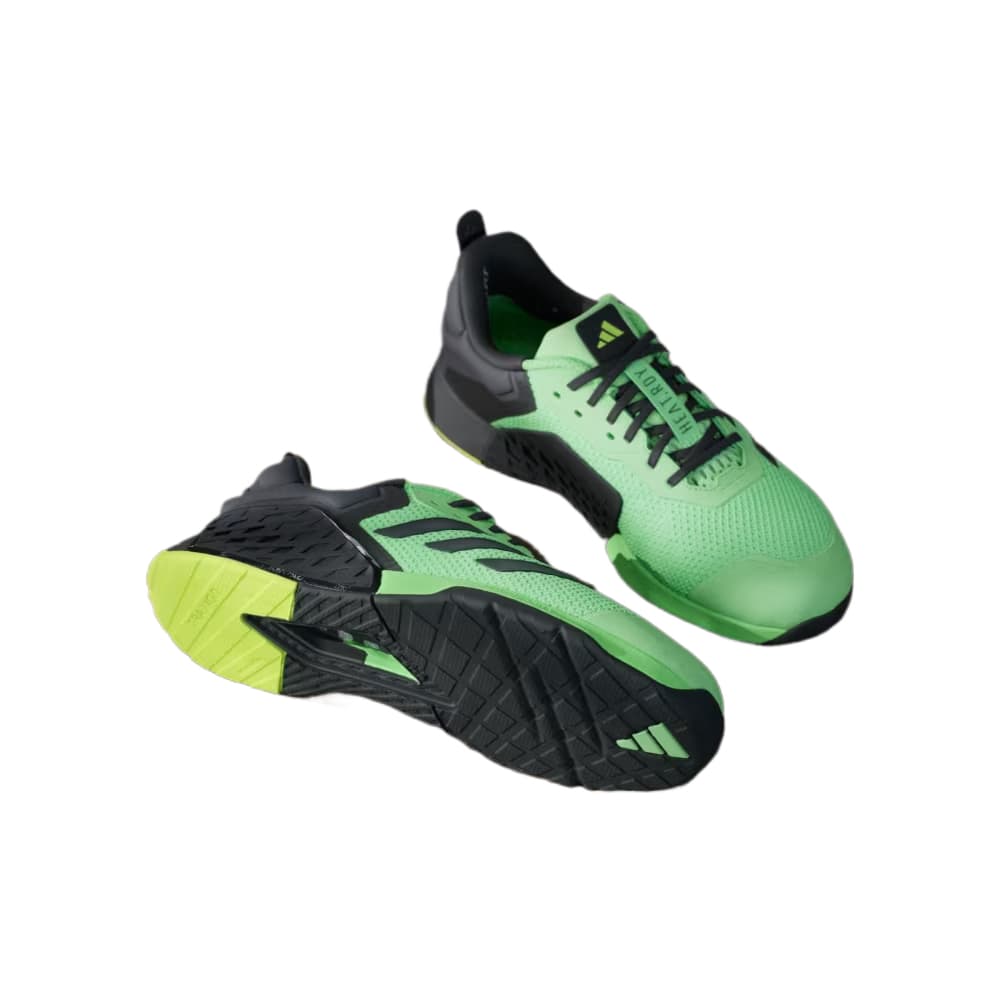 Кроссовки для спортзала Adidas DROPSET 3 Low Тренировочные Кроссовки Унисекс Зеленый Серый Желтый - изображение 5