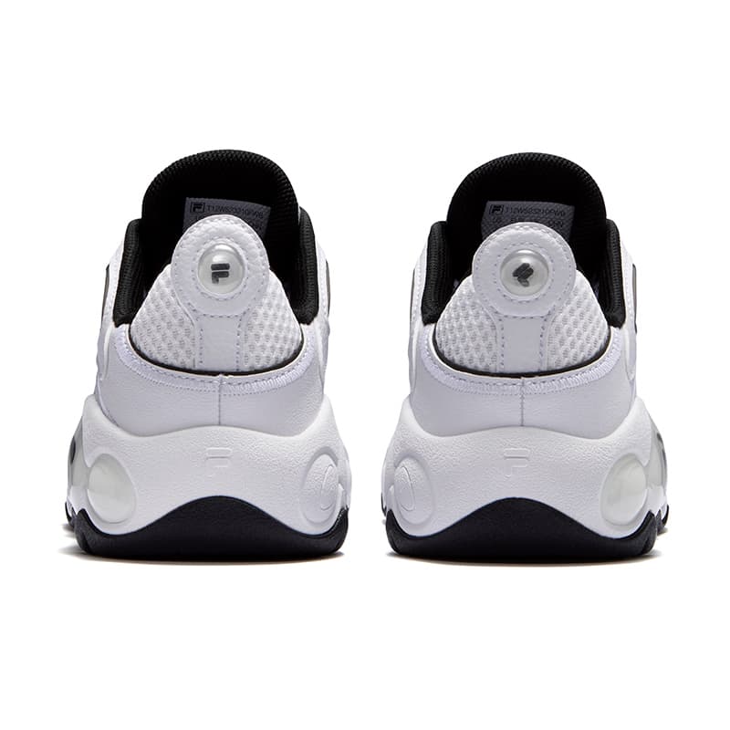 Ретро баскетбольные кроссовки FILA FUSION VERTICAL Crack Shoes Текстиль Синтетическая кожа Модный тренд Низкие кеды Ретро баскетбольные кроссовки - изображение 4