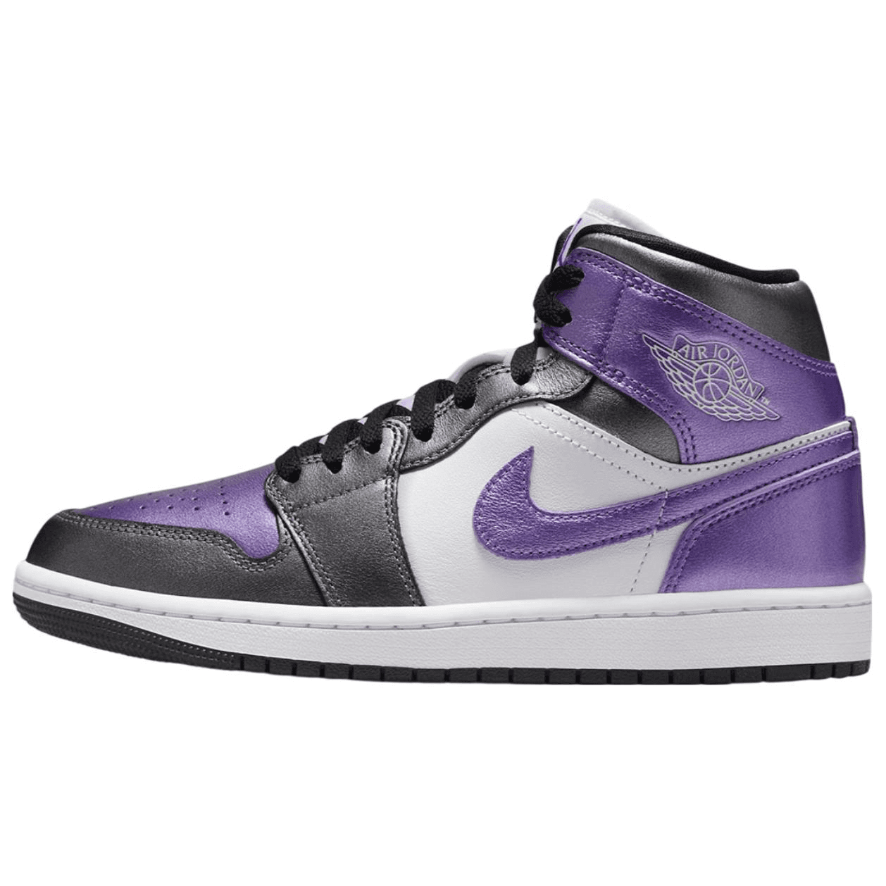 Ретро баскетбольные кроссовки Jordan Air Jordan 1 Противоскользящие Износостойкие MID Топ Винтажные Баскетбольные Кроссовки Женские - изображение 1