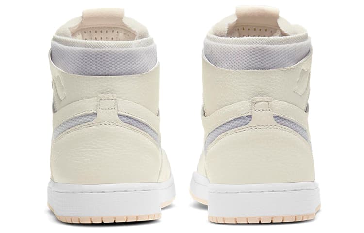 Ретро баскетбольные кроссовки Jordan Air Jordan 1 High Zoom Air CMFT White Grey - изображение 5