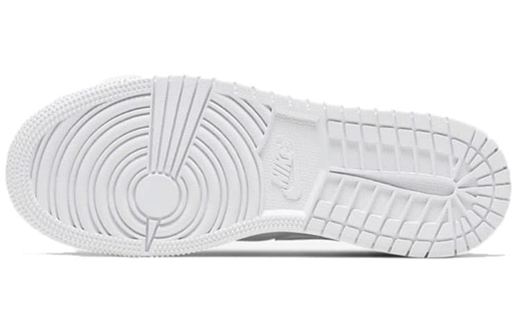 Ретро баскетбольные кроссовки Jordan Air Jordan 1 Mid GS White — фото 5