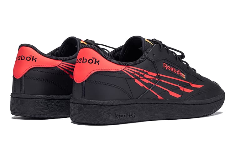 Кроссовки Reebok Club C Black Red - изображение 3