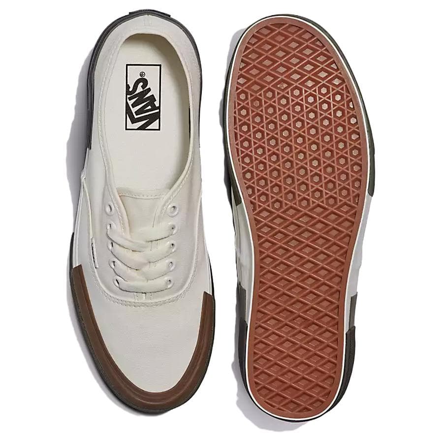 Кеды Vans Low Top Кеды Унисекс Белый Коричневый - изображение 4