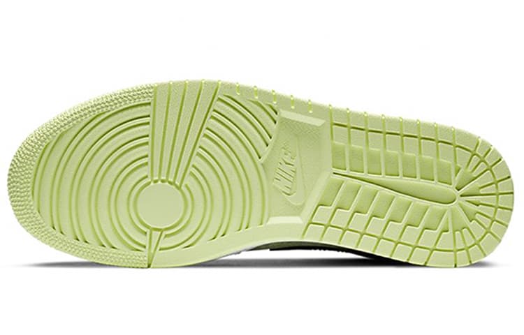 Ретро баскетбольные кроссовки Jordan Air Jordan 1 Mid Matcha Green Orange — фото 6