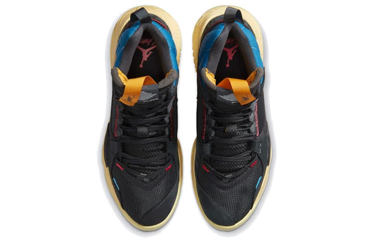 Кроссовки для баскетбола Union LA x Air Jordan Mid SP "Off Noir" - изображение 4