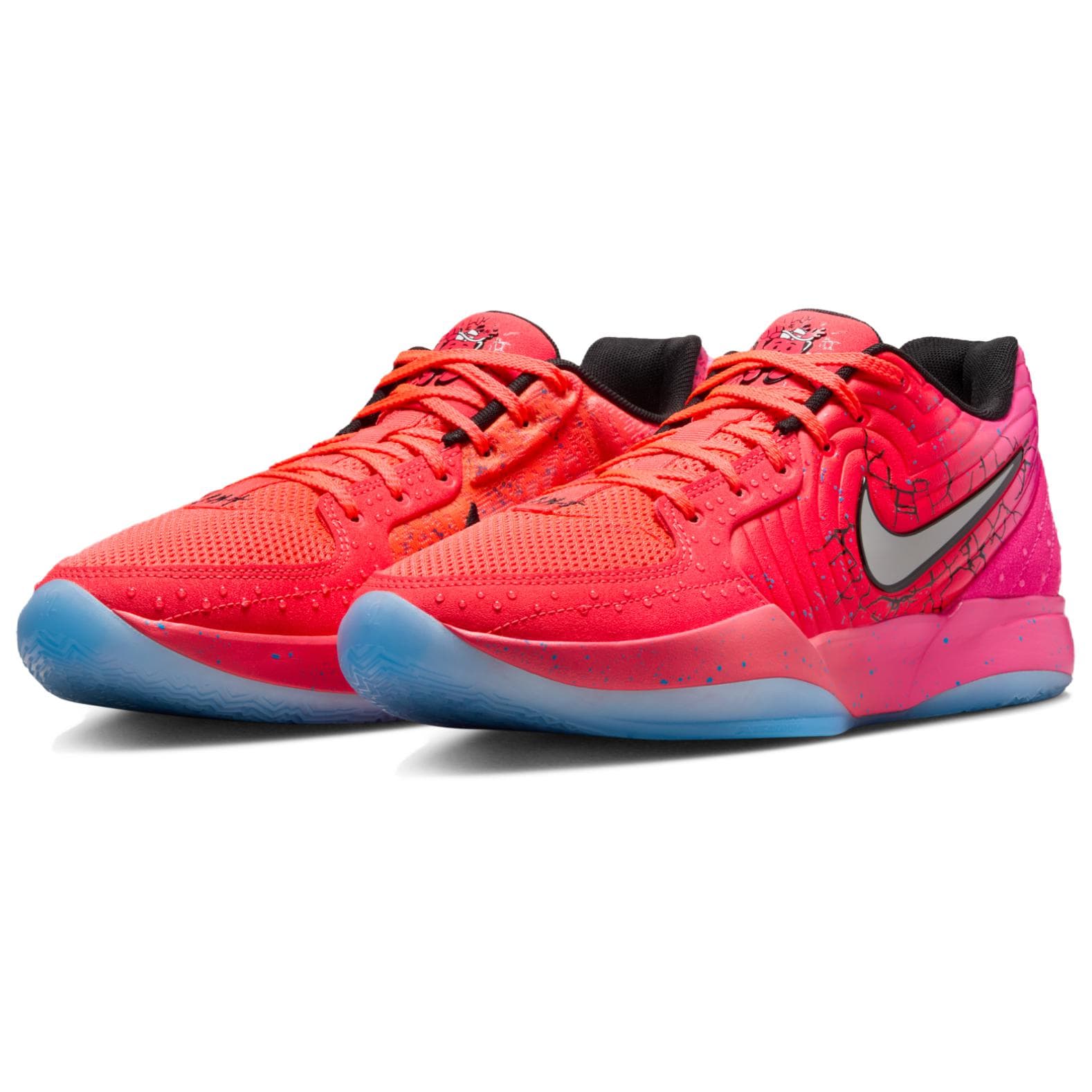 Кроссовки для баскетбола Kool Aid X Nike Ja 2 Устойчивые к истиранию низкие баскетбольные кроссовки для мужчин темно-красный - изображение 3