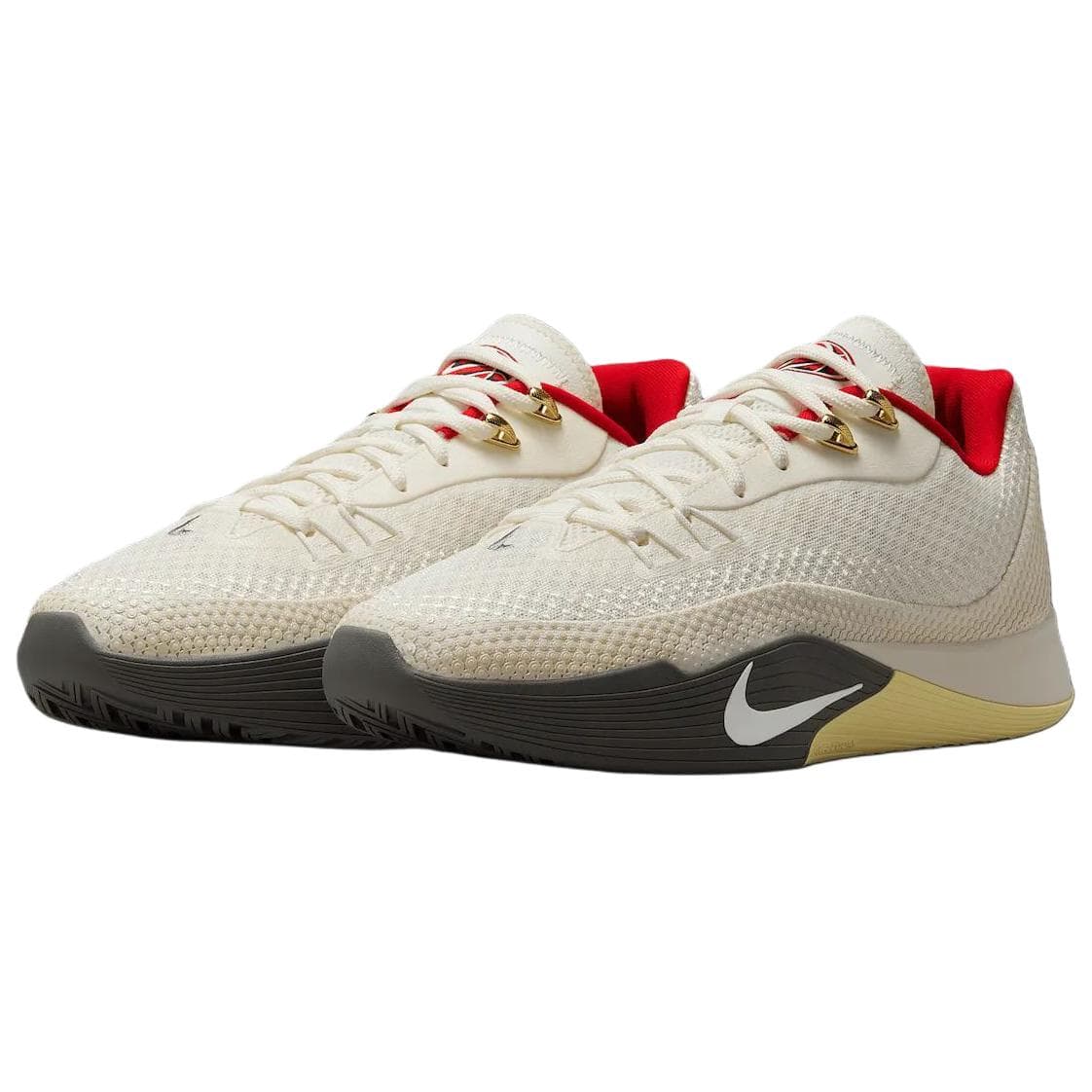 Кроссовки для баскетбола Nike S.T. Flare Low Топ Баскетбольные кроссовки Мужские Перламутрово-белые - изображение 3