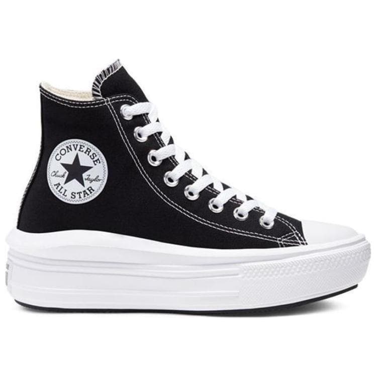 Кроссовки Converse Chuck Taylor All Star Move High Top Black White - изображение 2