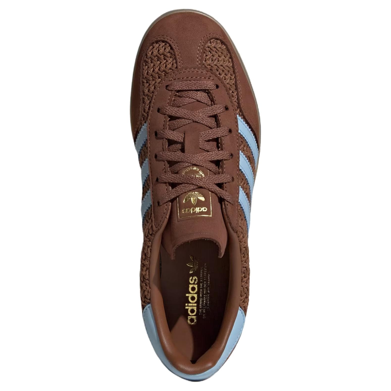 Кроссовки Adidas Originals Gazelle Low Топ Скейтборд Обувь Женские Коричневый - изображение 5
