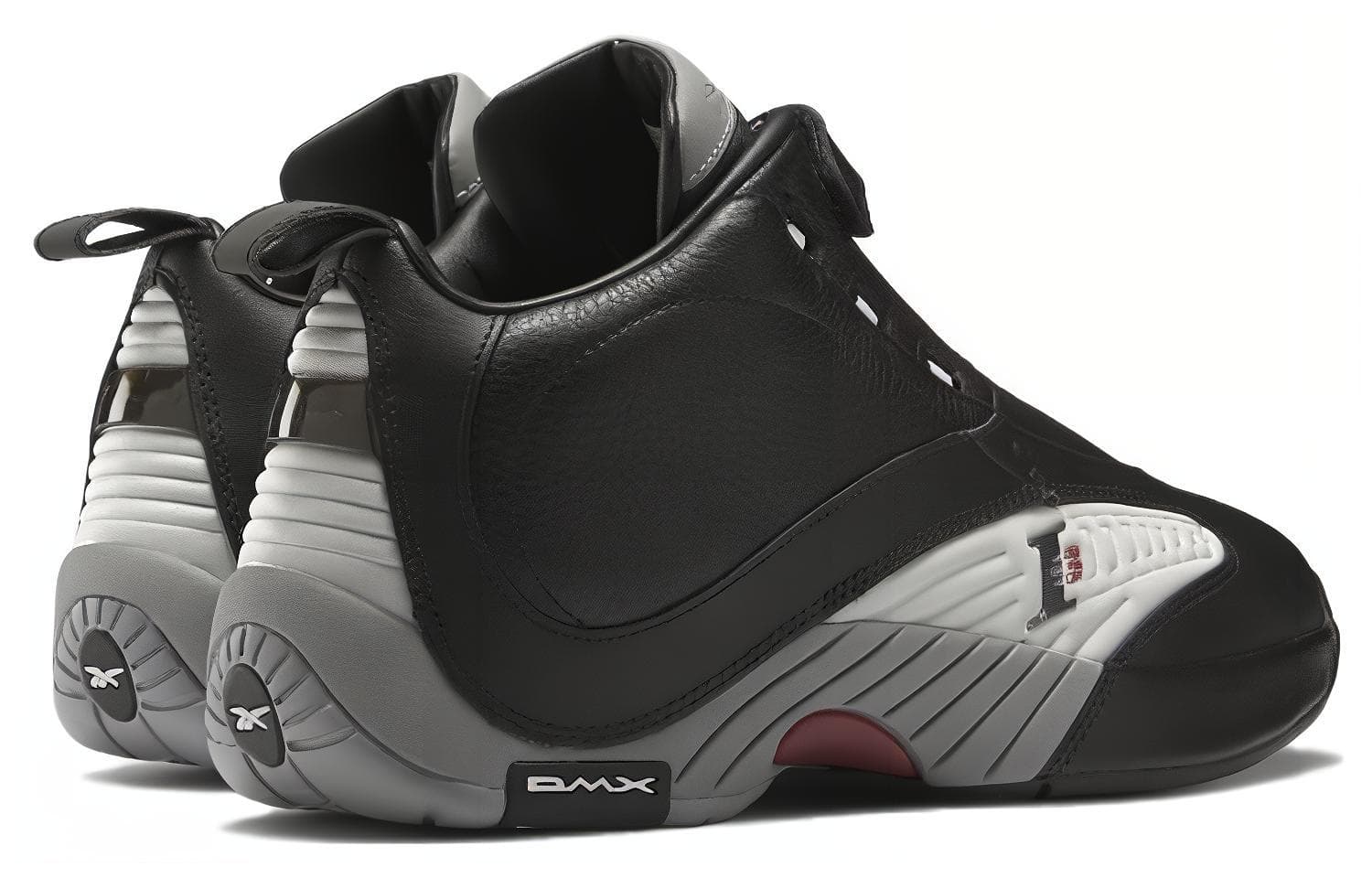 Ретро баскетбольные кроссовки Reebok Answer IV Black Grey White - изображение 4