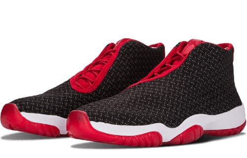 Ретро баскетбольные кроссовки Jordan Air Jordan Future Black Red - изображение 3