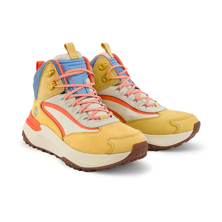 Кроссовки Timberland Альпинистские и туристические ботинки Женские Средне-желтые - изображение 2