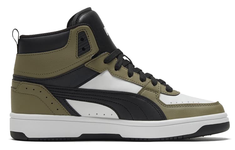 Кроссовки для баскетбола PUMA Rebound Mid Green - изображение 2