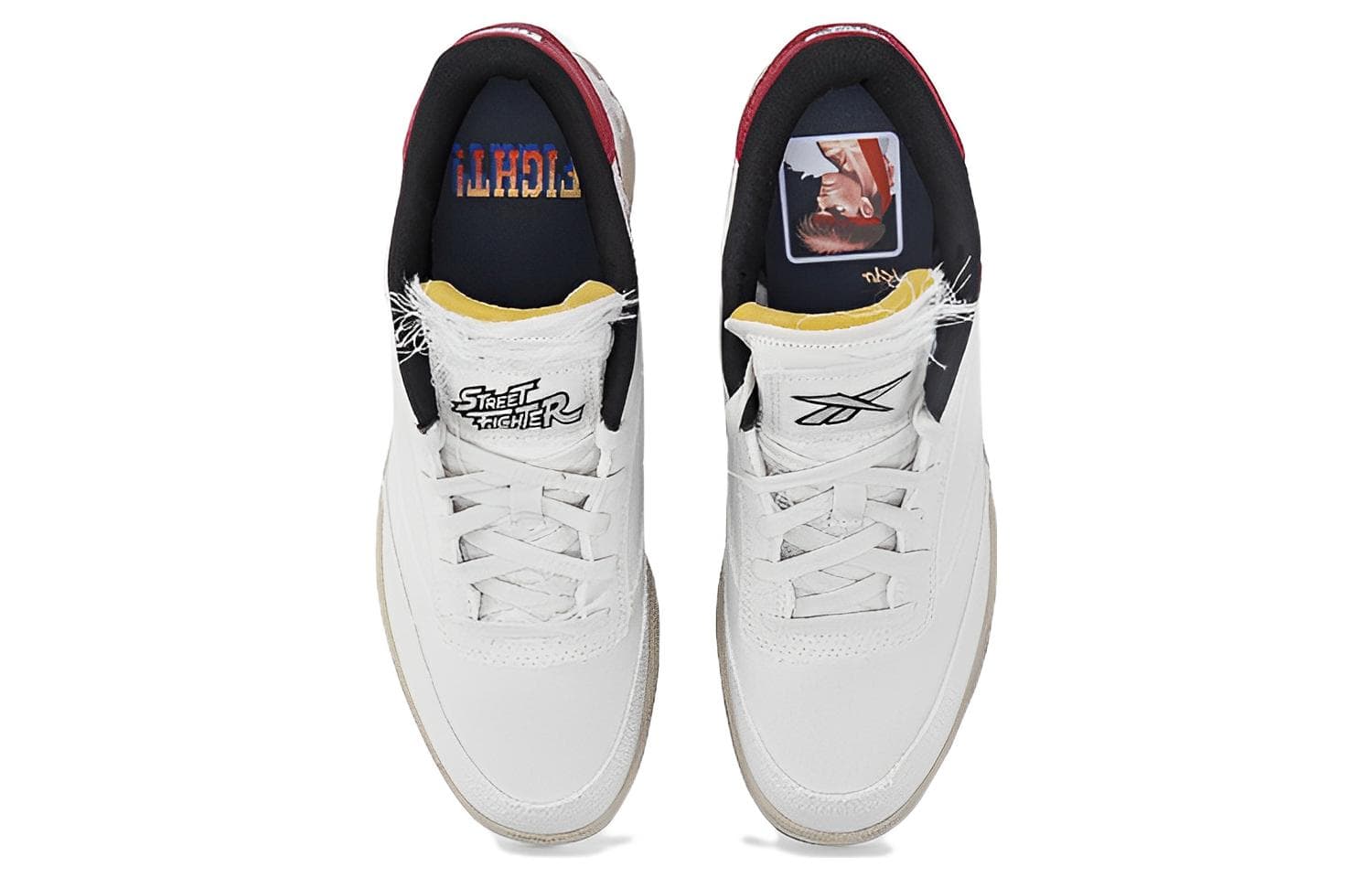 Кроссовки Reebok Club C 85 White Red - изображение 4