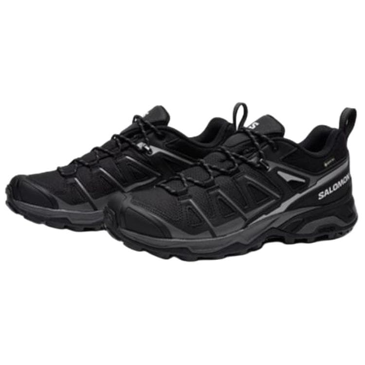 Кроссовки Salomon X ULTRA Pioneer 2 GTX Ткань Дышащий Низкий Верх Альпинистская Приключенческая Обувь Мужская Черная - изображение 2