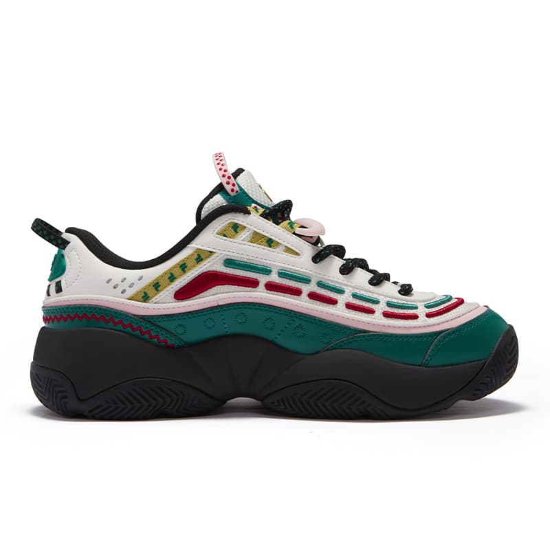 Ретро баскетбольные кроссовки FILA FUSION FIRE XMAS - изображение 5