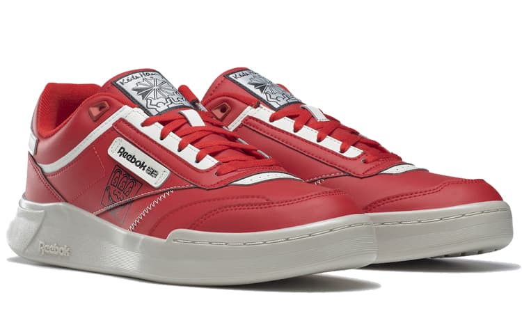 Кроссовки Keith Haring x Reebok Club C Legacy Red - изображение 3