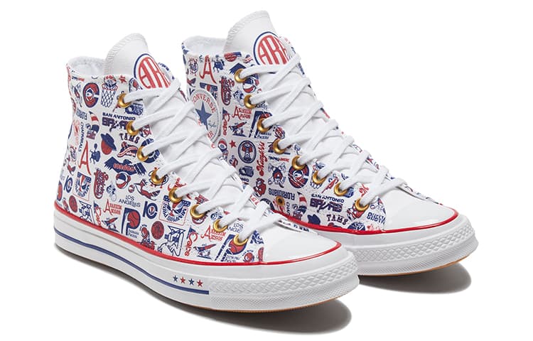 Кеды Converse 1970s High Top White Blue - изображение 3