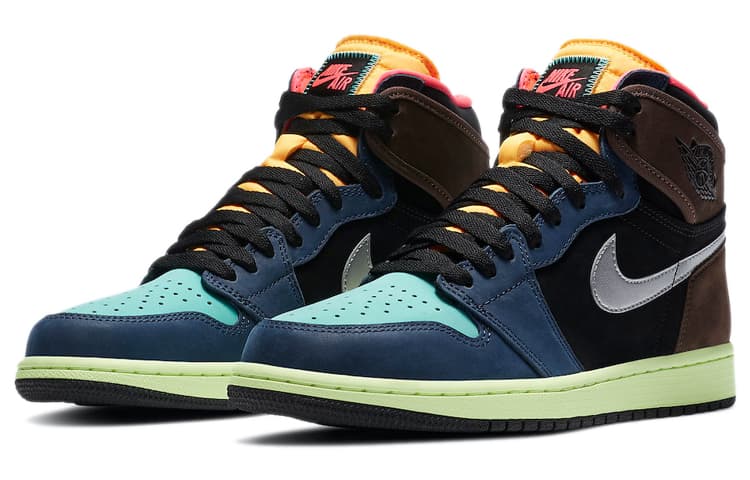 Ретро баскетбольные кроссовки Jordan Air Jordan 1 Retro High OG "Bio Hack" - изображение 3