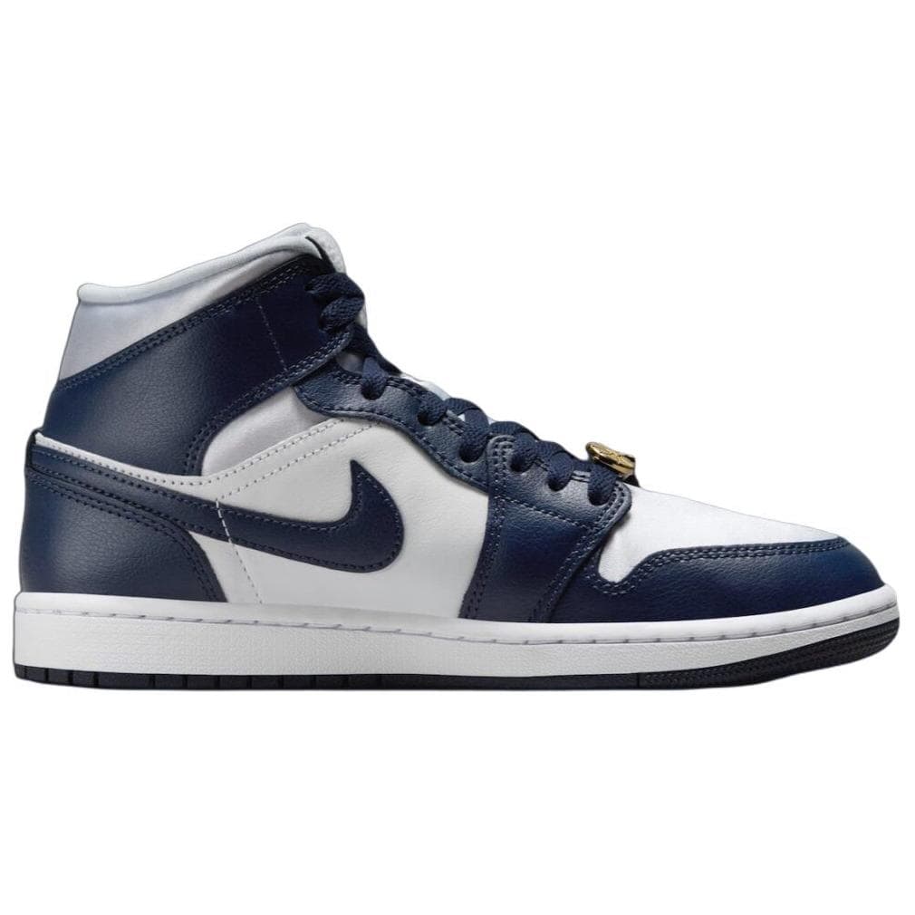 Ретро баскетбольные кроссовки Jordan Air Jordan 1 Противоскользящие Износостойкие MID Топ Винтажные Баскетбольные Кроссовки Женские - изображение 2