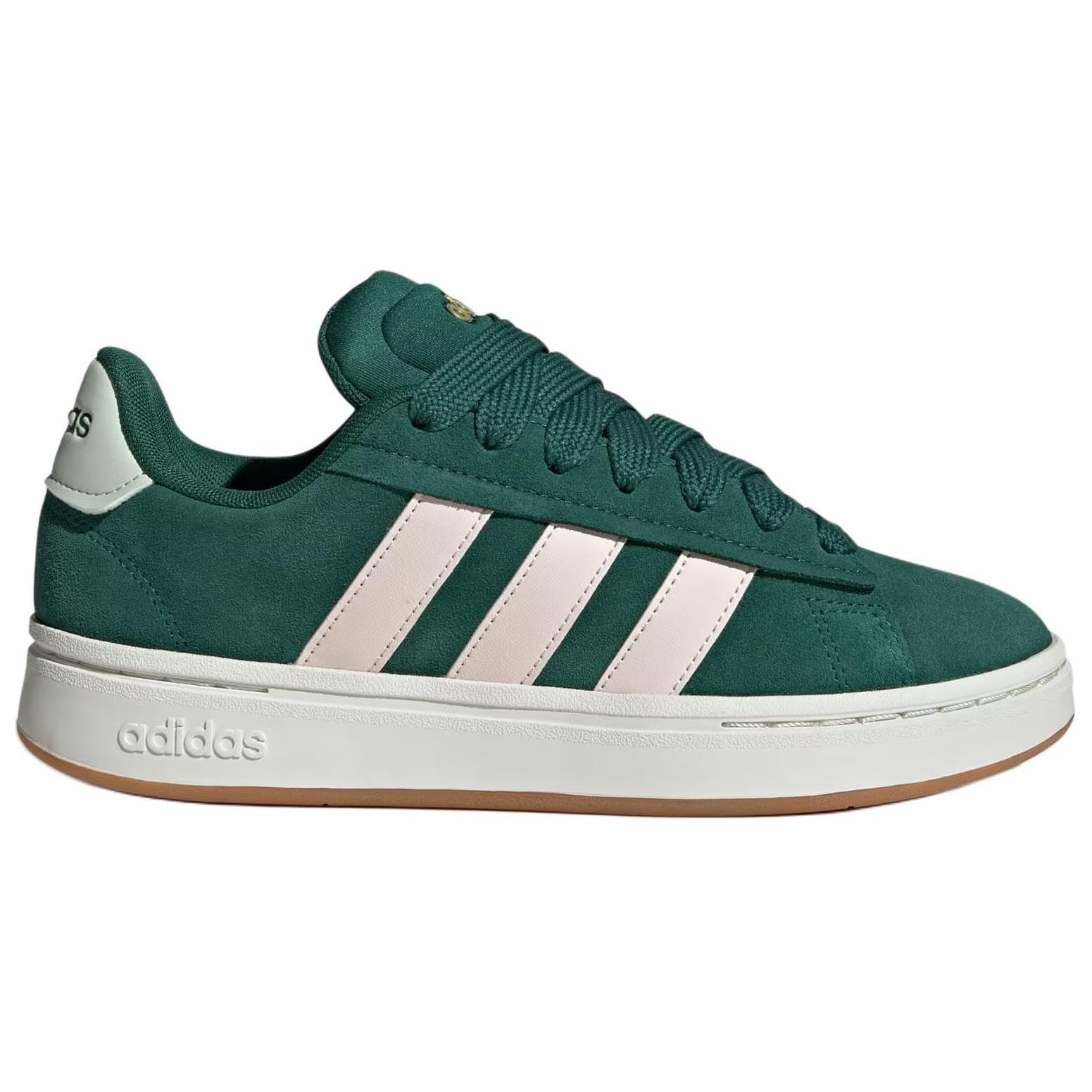 Кроссовки Adidas GRAND COURT ALPHA Амортизация Низкие Кроссовки для скейтбординга Женские Зеленые Белые - изображение 2