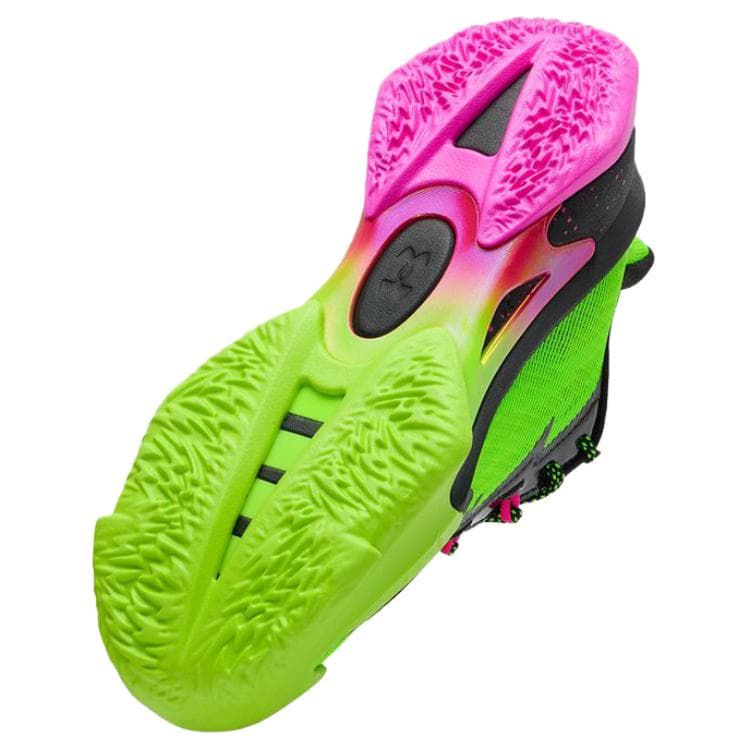 Кроссовки для баскетбола Under Armour CURRY SERIES 7 Баскетбольные кроссовки Унисекс Зелёный - изображение 5