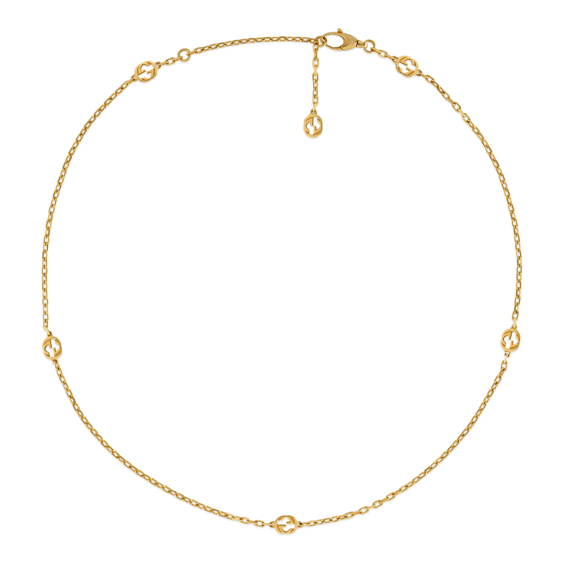 Ожерелье Gucci Double G Necklace Gold - изображение 1