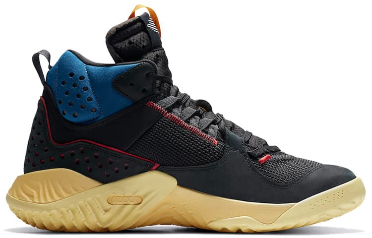 Кроссовки для баскетбола Union LA x Air Jordan Mid SP "Off Noir" - изображение 2