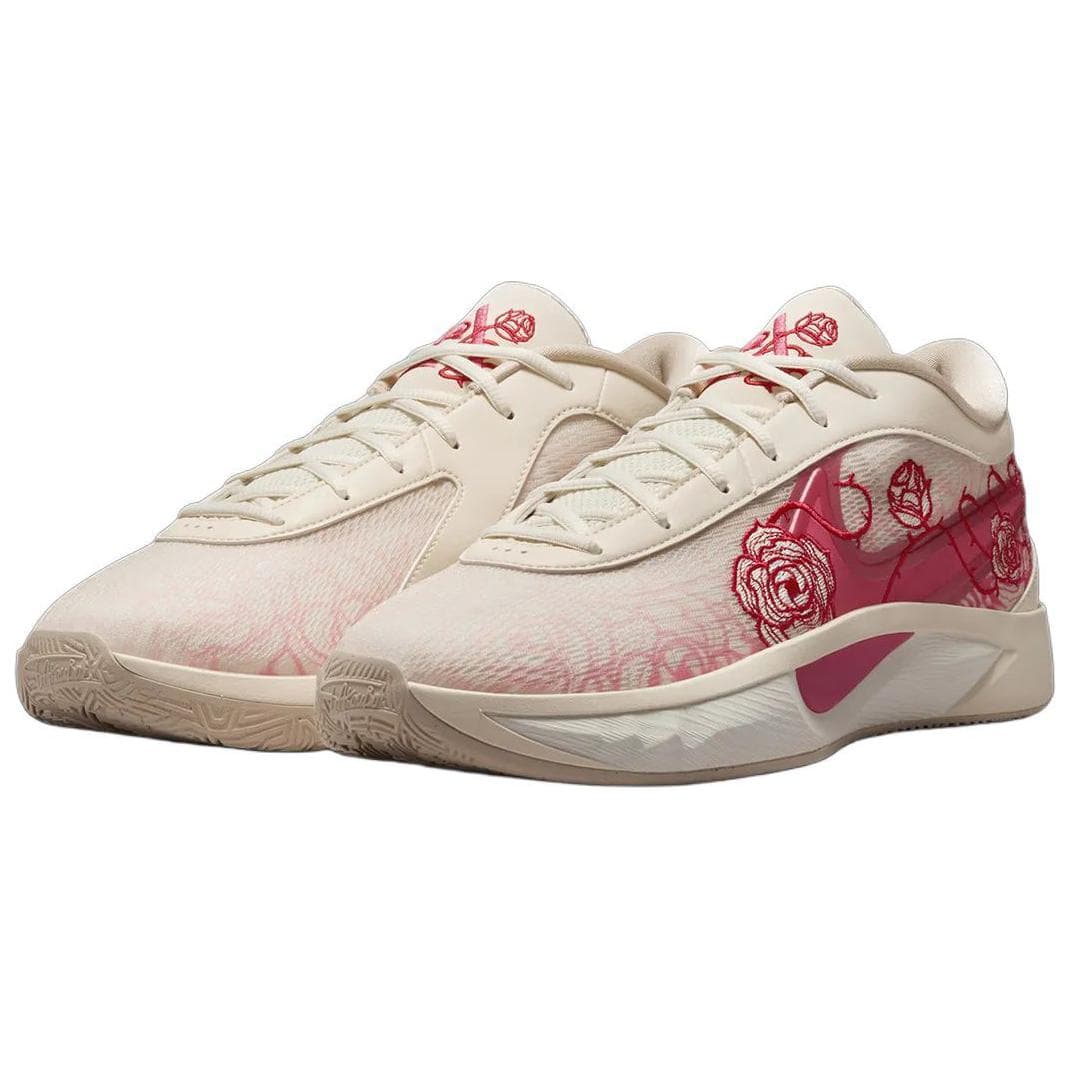 Кроссовки для баскетбола Nike Giannis Freak 6 Противоскользящие Устойчивые к истиранию Низкие Баскетбольные кроссовки Мужские Розовые - изображение 3