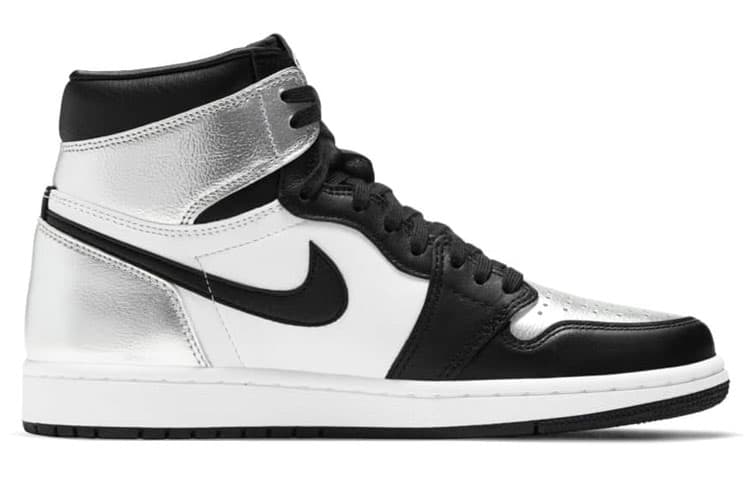 Ретро баскетбольные кроссовки Jordan Air Jordan 1 High OG Retro "Silver Toe" - изображение 2
