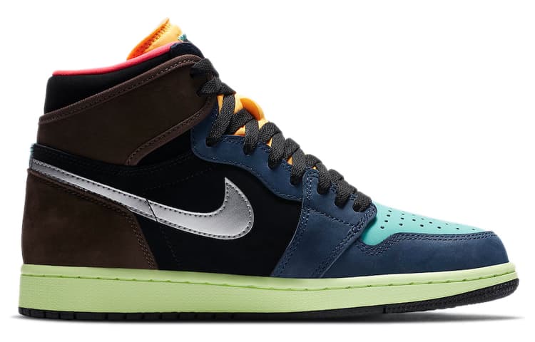 Ретро баскетбольные кроссовки Jordan Air Jordan 1 Retro High OG "Bio Hack" - изображение 2