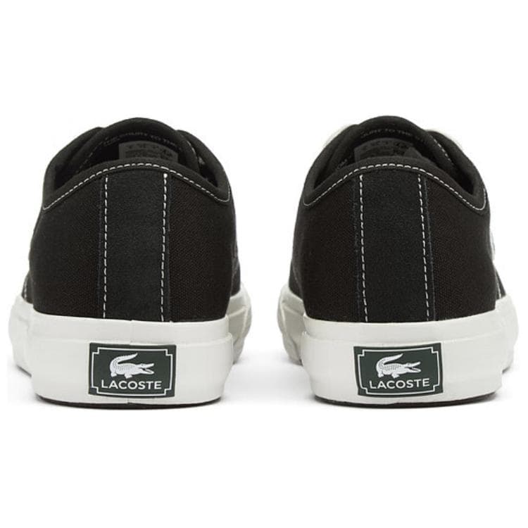 Кеды LACOSTE Backcourt Кеды Мужские Черно-Белые - изображение 4