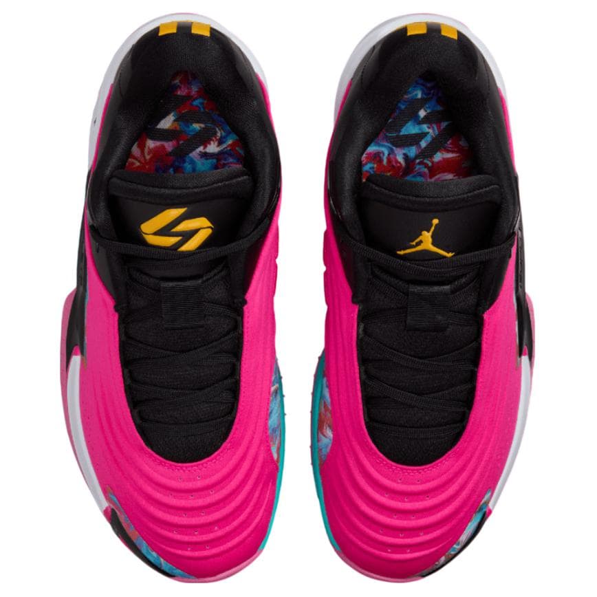 Кроссовки для баскетбола Jordan x Luka 3 PF "Imaginarium" Универсальные противоскользящие износостойкие лоу-топы баскетбольные кроссовки унисекс розово-черные - изображение 3