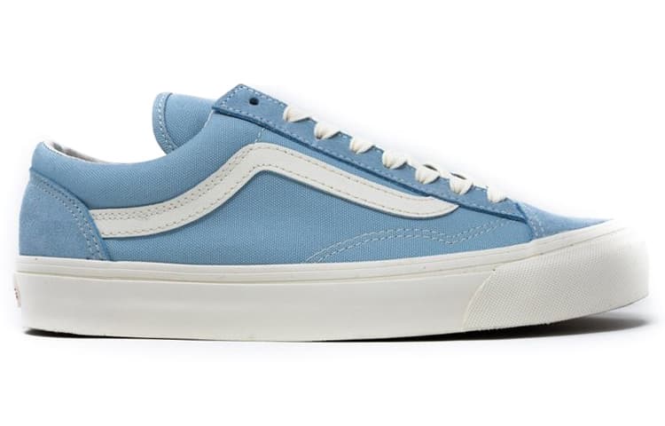 Кеды Vans Vault OG Style 36 LX Marshmallow Blue White - изображение 2