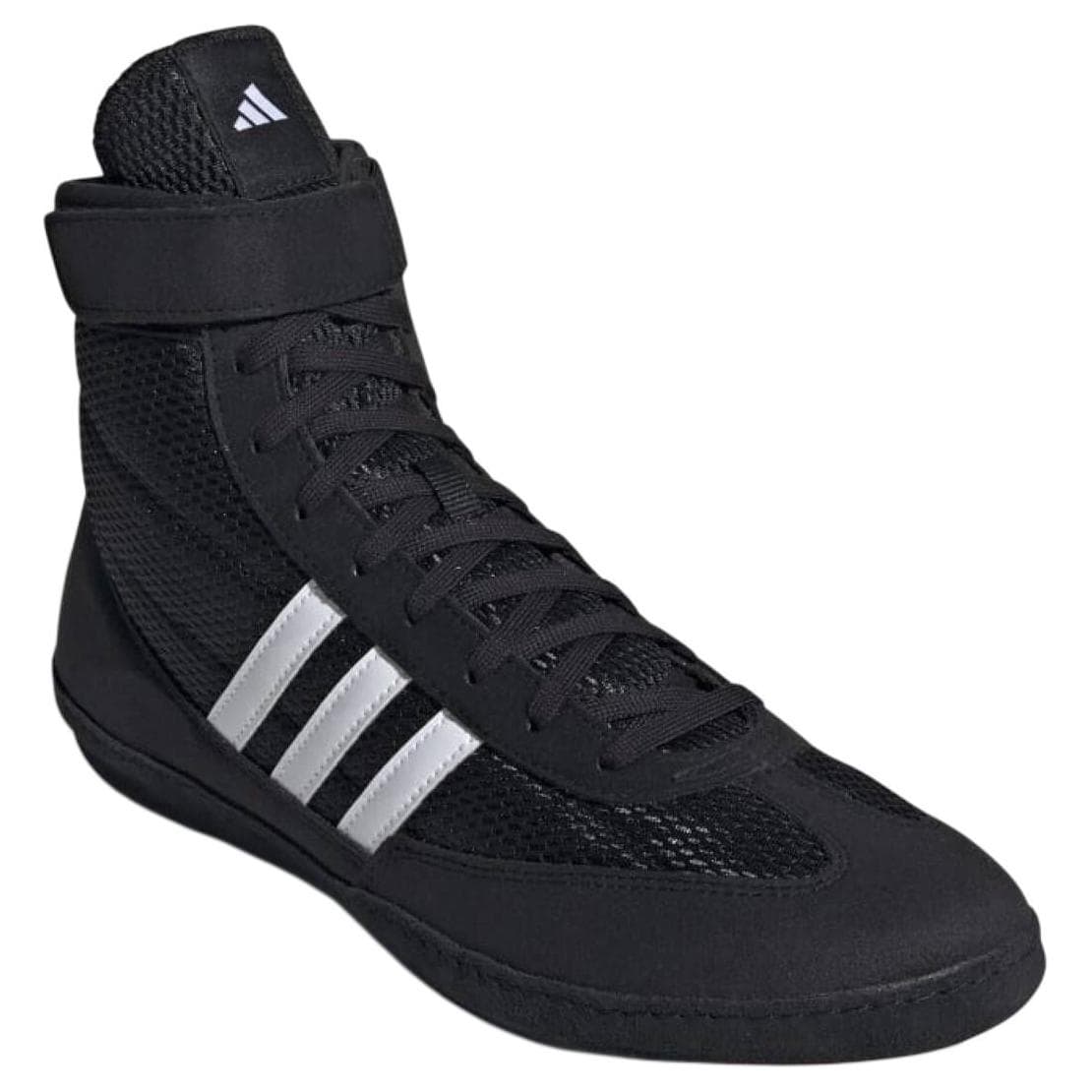 Кроссовки для спортзала Adidas Противоскользящие Износостойкие Высокие Кроссовки для Тренировок Мужские Черно-Белые - изображение 3