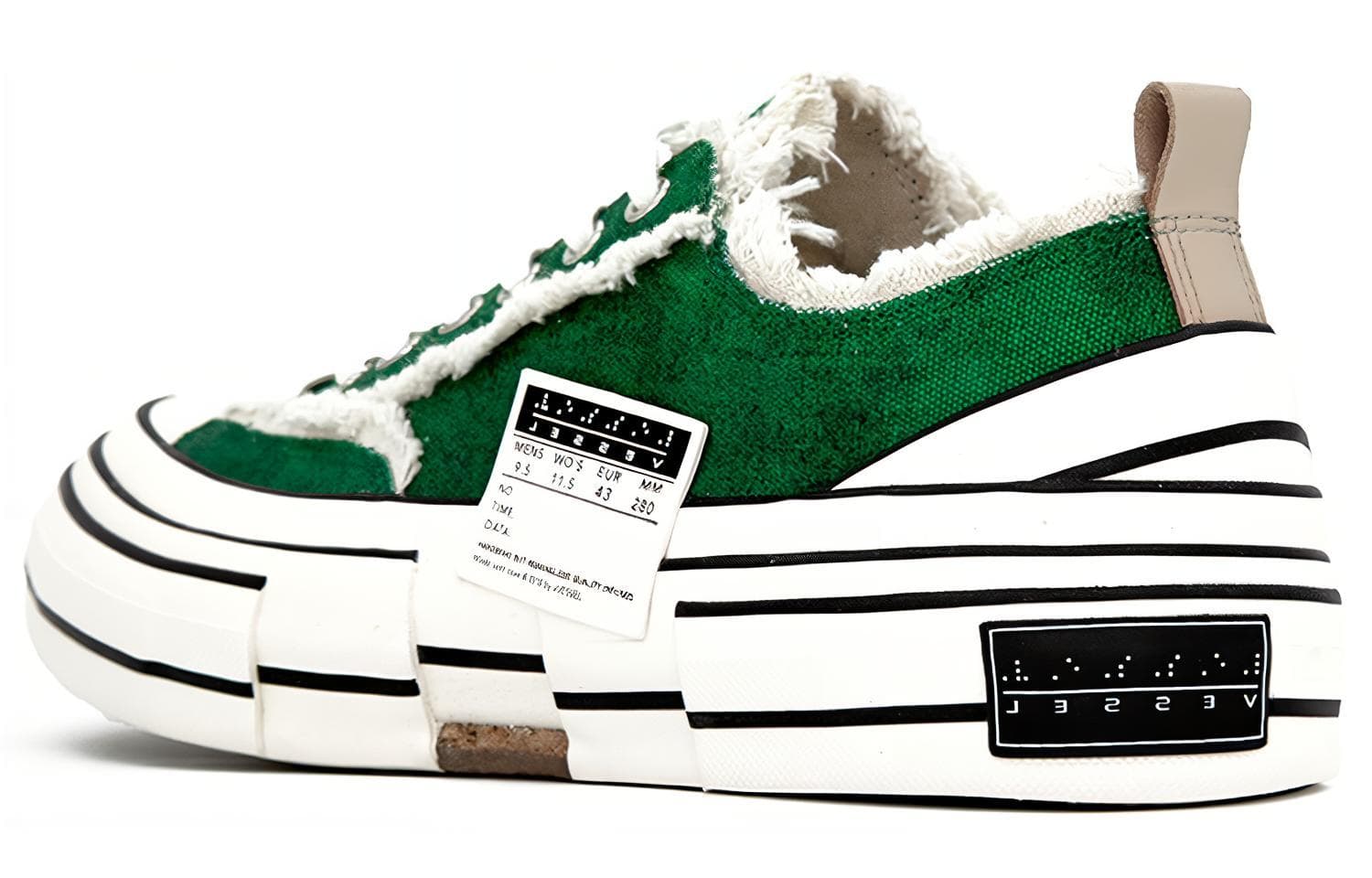 Кеды xVESSEL G.O.P. Lows Green - изображение 4