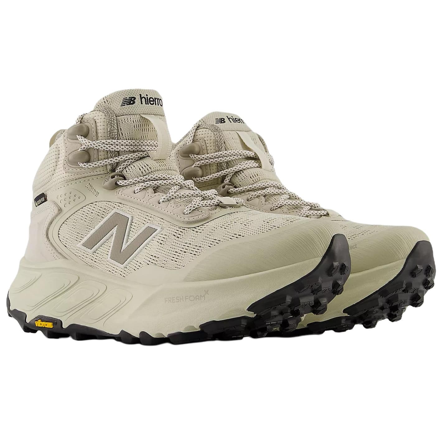 Кроссовки New Balance NB Свежая Пена X Hierro Альпинистская Обувь Женская Серого Цвета - изображение 2
