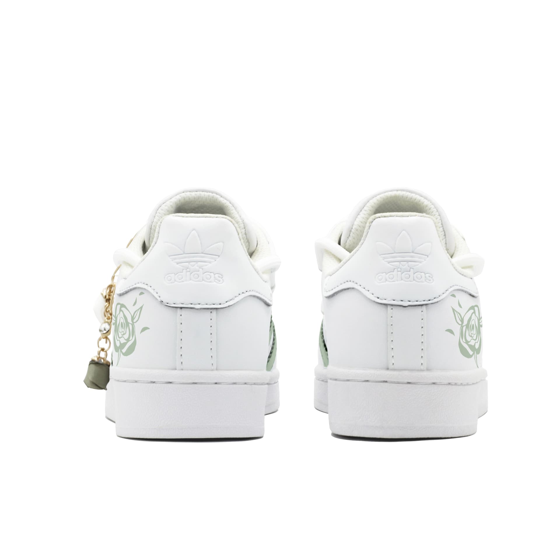 Кроссовки adidas Superstar Green White - изображение 4