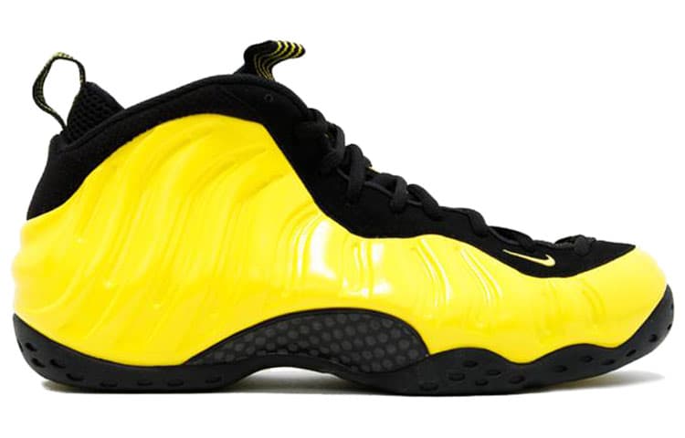 Кроссовки для баскетбола Nike Foamposite One "Optic Yellow" - изображение 2