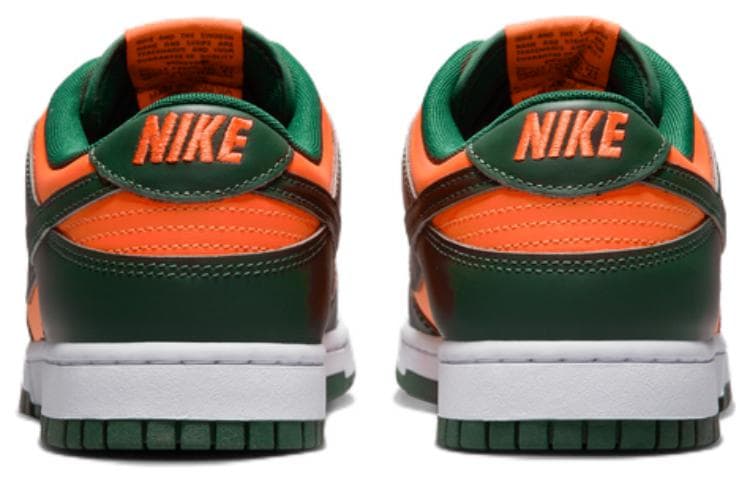 Кроссовки Nike Dunk Low Retro "Miami Hurricanes" — фото 5