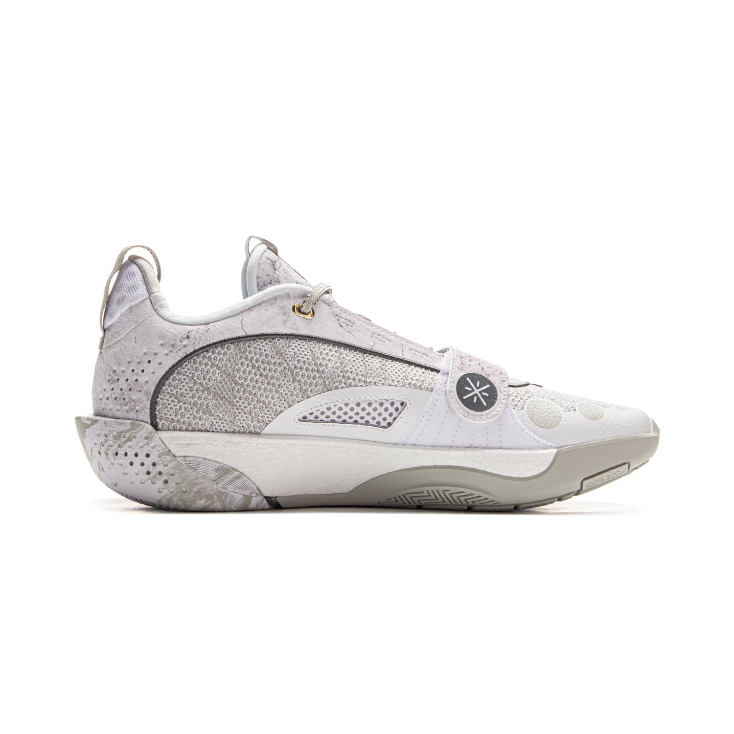 Кроссовки для баскетбола Li-Ning Wade All City 13 ENCORE Технология BOOM Лоу-топы Баскетбольные кроссовки Мужской Бело-серый - изображение 2