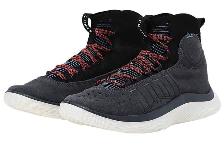 Кроссовки для баскетбола Under Armour Curry 4 Black Blue Pink - изображение 3