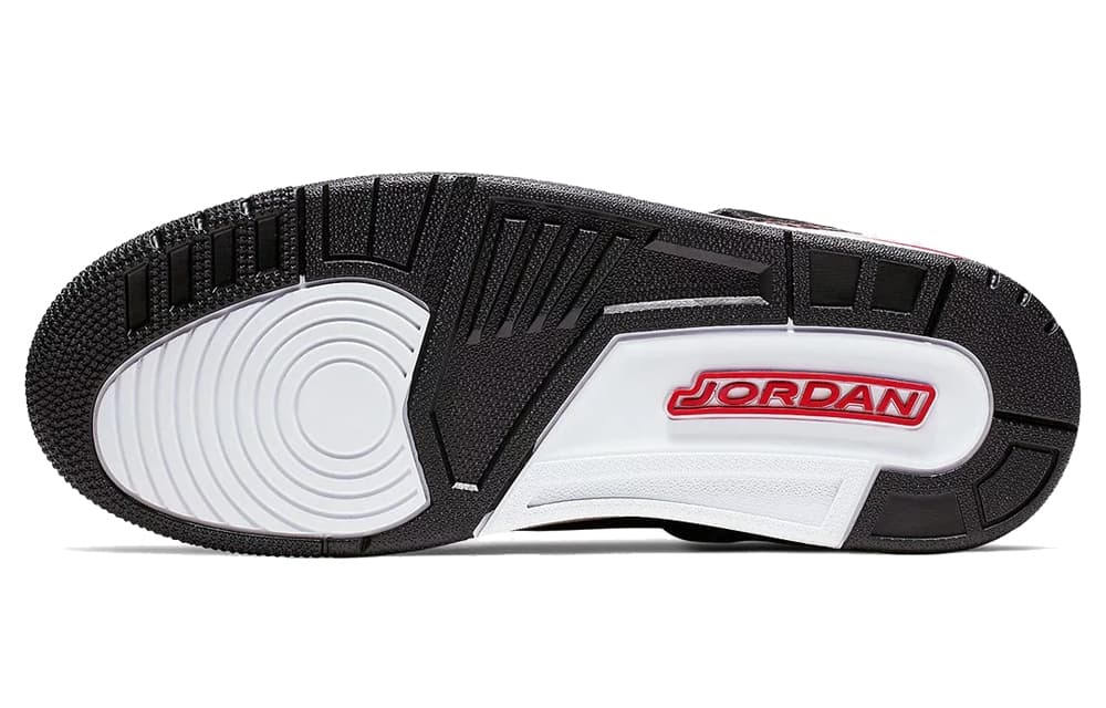 Ретро баскетбольные кроссовки Jordan Spizike Low Black Red - изображение 5