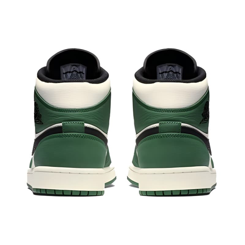 Ретро баскетбольные кроссовки Jordan Mid Retro Basketball Shoes White Green - изображение 4