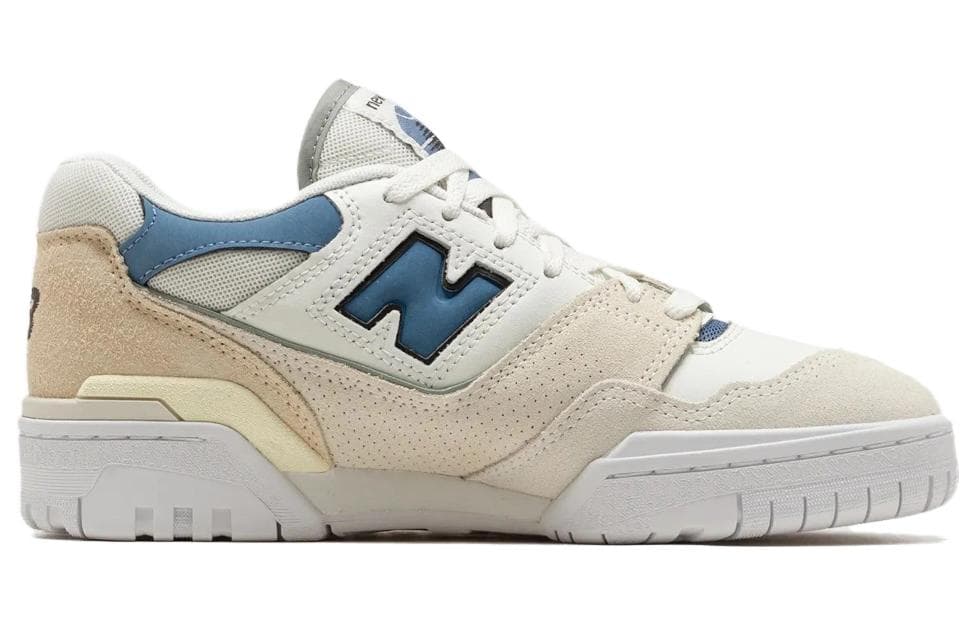 Ретро баскетбольные кроссовки New Balance 550 Grey Blue - изображение 2