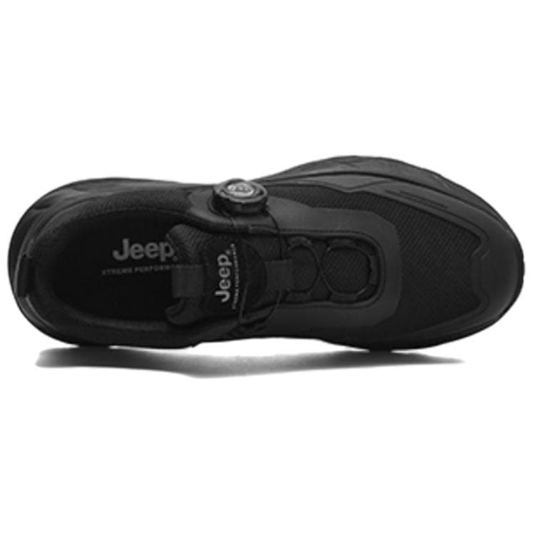 Кроссовки Jeep Удобная Низкая Походная Обувь Мужская Черная - изображение 2